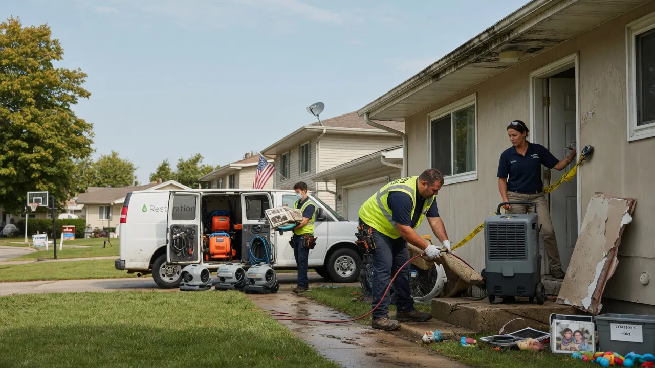 Water Damage Restoration in Goldonna, LA near me